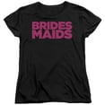 thumbnail image 1 of Bridesmaids Logo S/S Women's T-Shirt Black, 1 of 1