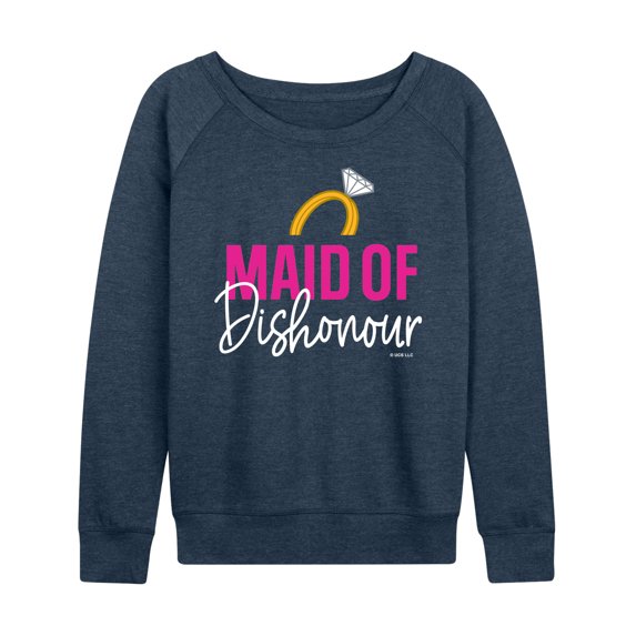 Bridesmaids - Maid Of Dishonour - Women's Lightweight French Terry Long Sleeve Shirt