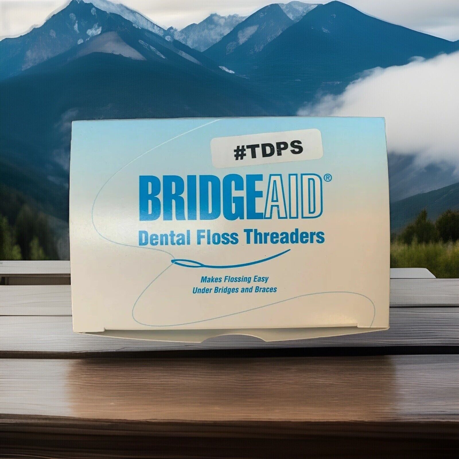 Bridge Aid Dental Floss Threaders 100 Packs of 10 (1000 total