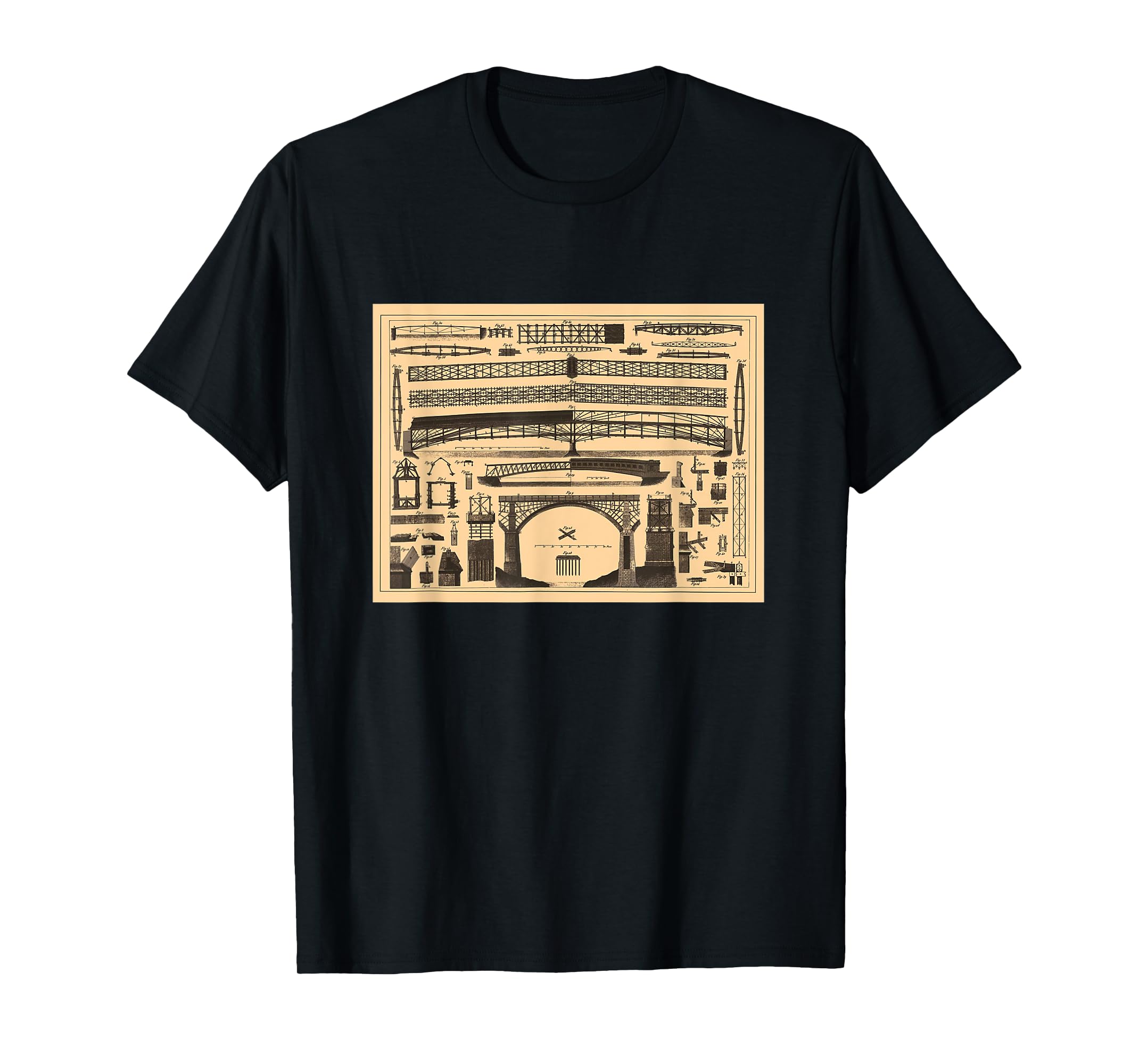 Bridge Architecture Diagram TShirt4XL