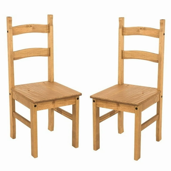 Solid Wood Dining Chair (Set of 2) Corona | Furniture Dash COR105
