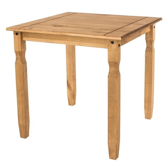 Bridge Brazil Wood Dining Table Corona Collection | Furniture Dash Antique brown color stain.