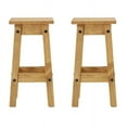 thumbnail image 1 of Wood Set of 2 Kitchen Stools Corona | Furniture Dash COR106, 1 of 5
