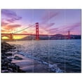 thumbnail image 1 of Bridge Ceramic Tile Mural Kitchen Backsplash Bathroom Shower, 400295-S54, 1 of 3