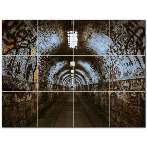 Bridge Ceramic Tile Mural Kitchen Backsplash Bathroom Shower 400306-L43