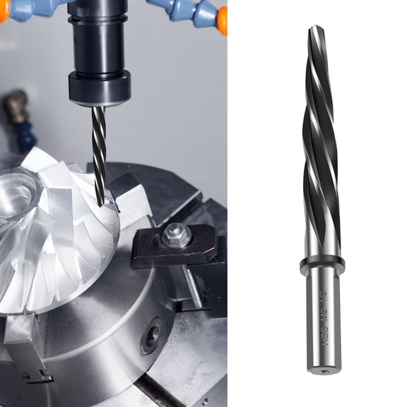 Bridge Construction Reamer Drill Bit 5/8inch 3/4inch 1/2inch High Speed Steel Taper Chucking Reamer Car Reamer Enlarge Hole Drill Bit with 5 Spiral Flute Align Hole Reamer for Steel