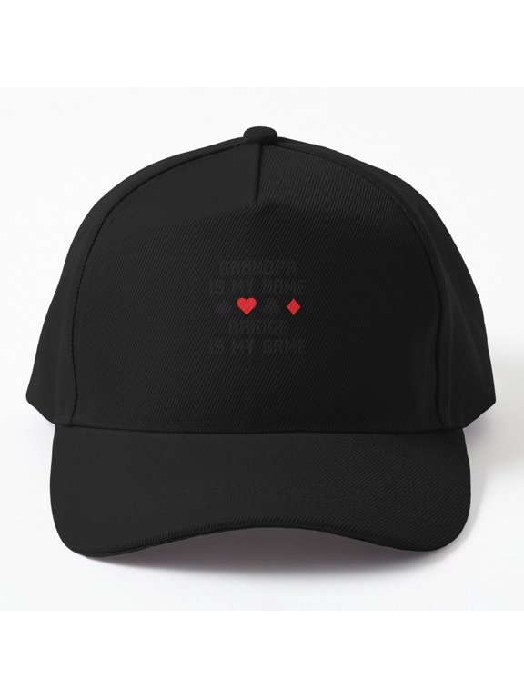 Bridge Grandpa Baseball Cap, Grandpa Is My Name and Bridge Is My Game, Classic Card Gift Hat
