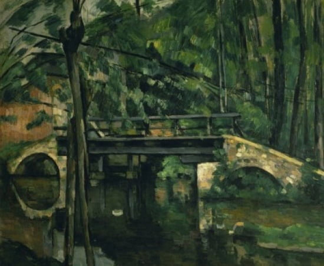 The Bridge at Maincy (Le Pont de Maincy) 1879 Paul Cezanne (1839-1906 French) Oil on canvas Musee dOrsay Paris France Canvas Art - Paul Cezanne (24 x 36)