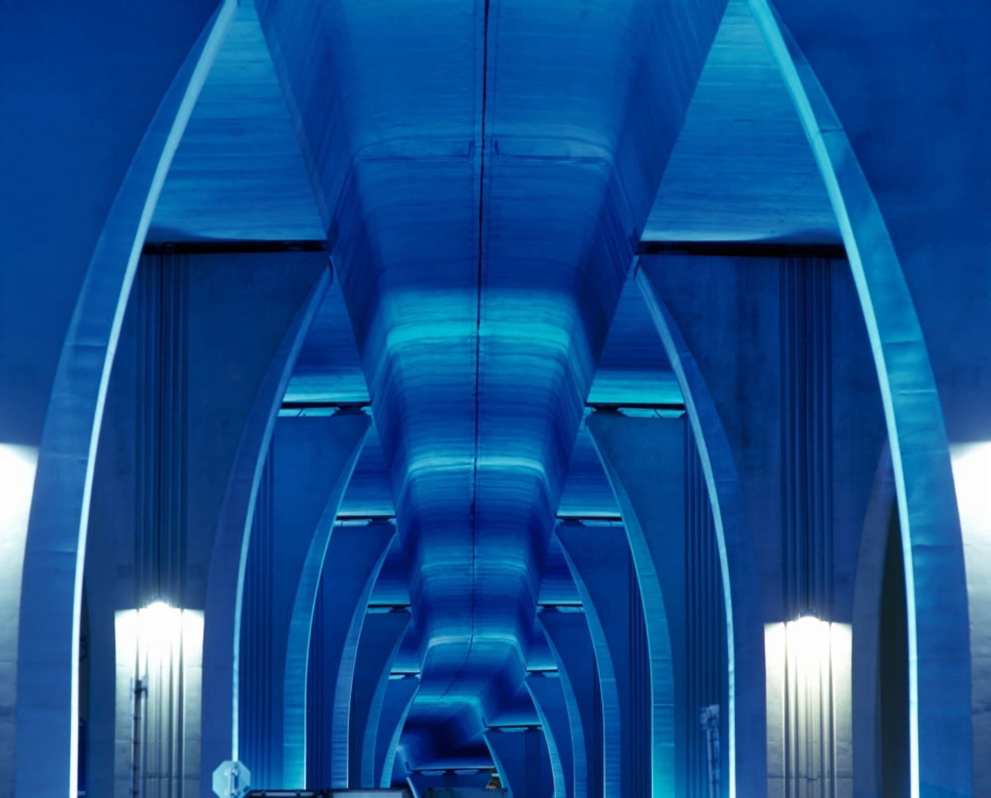 Bridge Miami FL Canvas Art - Panoramic Images (28 x 22)