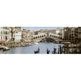 thumbnail image 1 of Bridge Over A Canal  Rialto Bridge  Venice  Veneto  Italy Poster Print by  - 36 x 12, 1 of 1