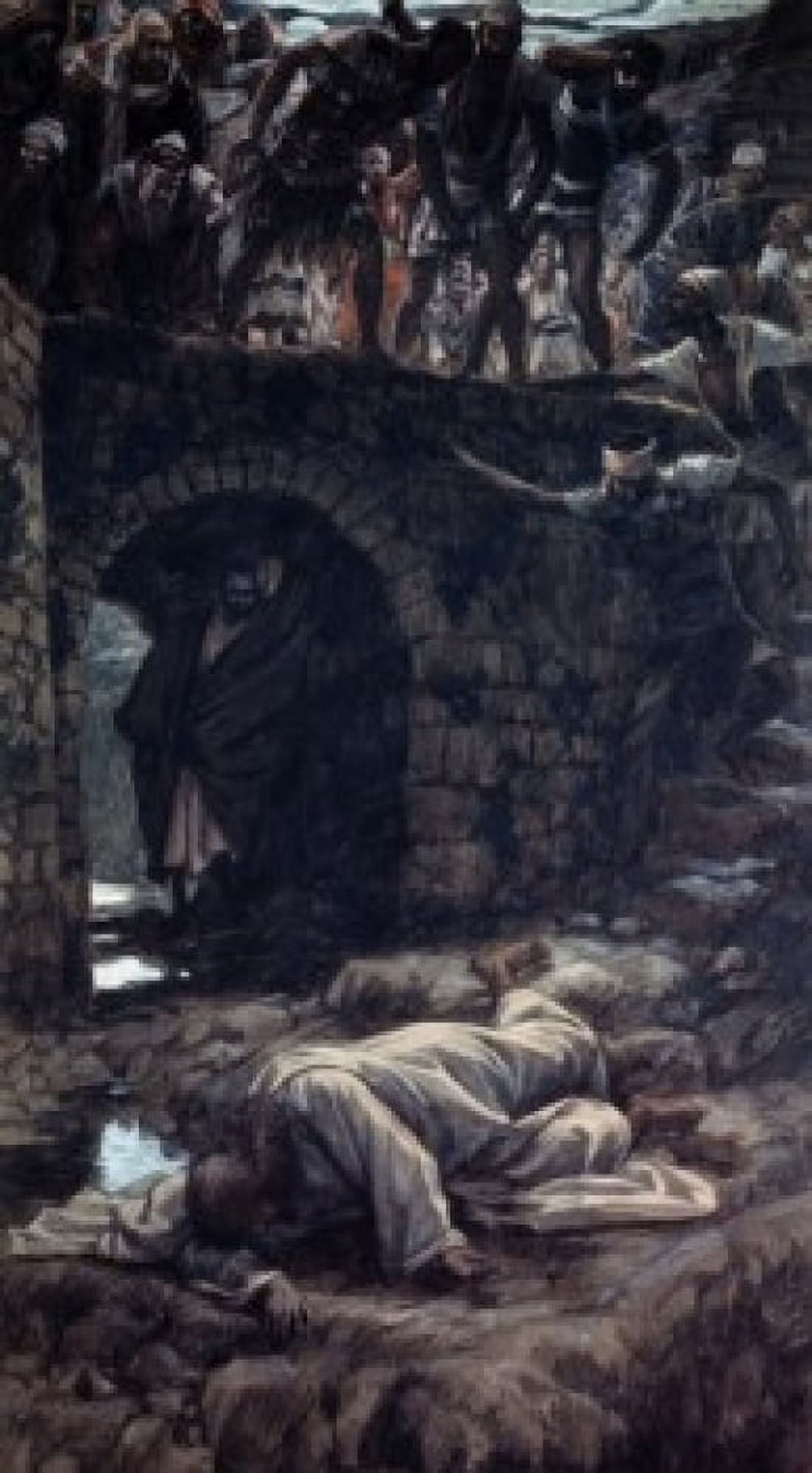 Bridge Over the Brook Kedron James Tissot (1836-1902 French) Canvas Art - James Tissot (18 x 24)