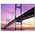 thumbnail image 1 of Bridge Photo Ceramic Tile Mural Kitchen Backsplash Bathroom Shower, 404231-XL54, 1 of 3