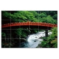 thumbnail image 1 of Bridge Photo Ceramic Tile Mural Kitchen Backsplash Bathroom Shower, 404273-L64, 1 of 3