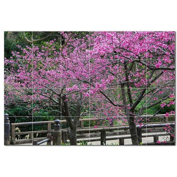 Bridge Picture Ceramic Tile Mural Kitchen Backsplash Bathroom Shower, 404340-S64