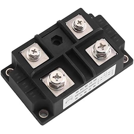 Bridge Rectifier, 1pc Single-Phase Diode Bridge Rectifier 400A 1600V High Power 4 Terminals Full Diode Module for PWM, Motor Excitation & Industrial Power Supplies$$Other