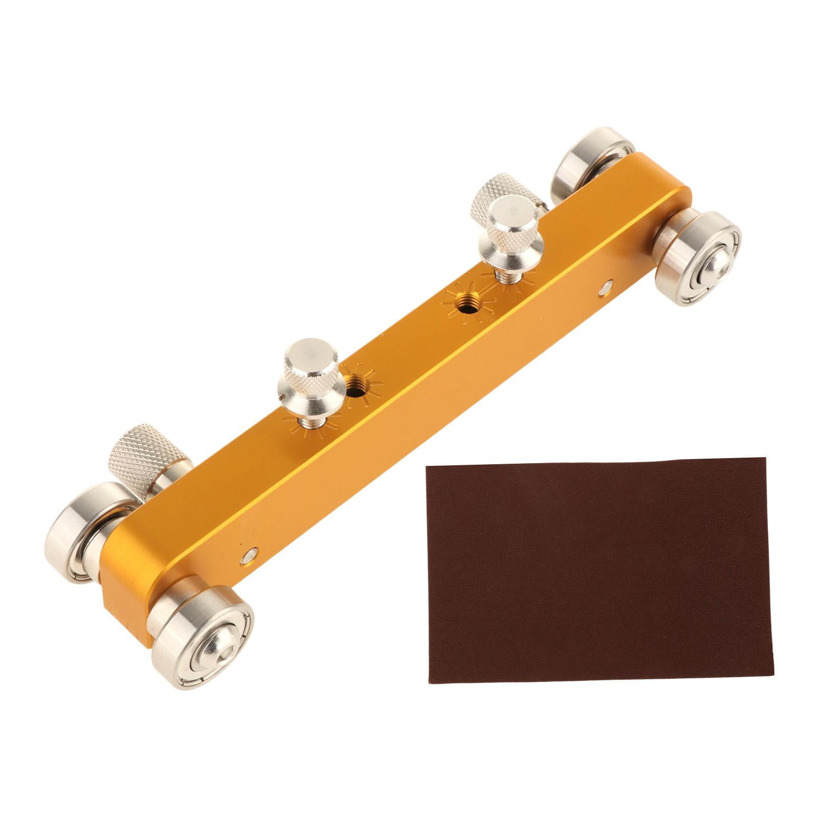 Bridge Saddle Nut Sander Guitar Tool Aluminum Alloy Material for Professional Luthier Instrument Maintenance