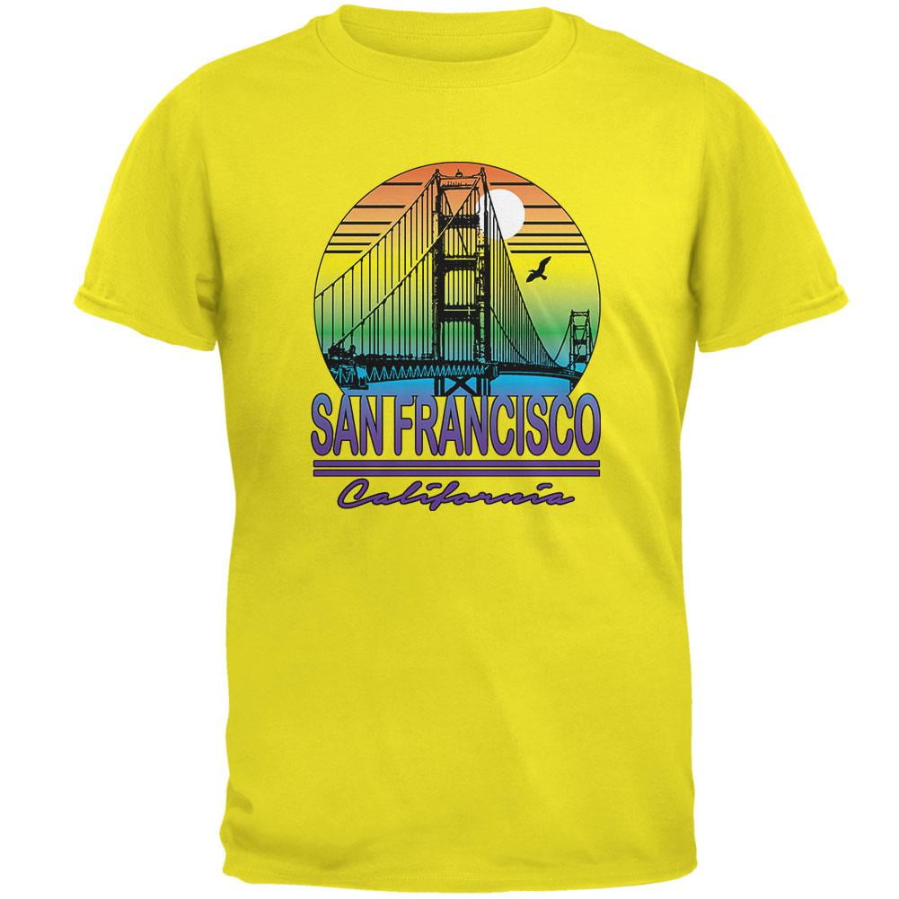 California Rainbow Pale Yellow Tee California Rainbow Pale Yellow Tee