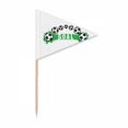 thumbnail image 1 of Bridge Soccer Football Sports Toothpick Triangle Cupcake Toppers Flag, 1 of 3