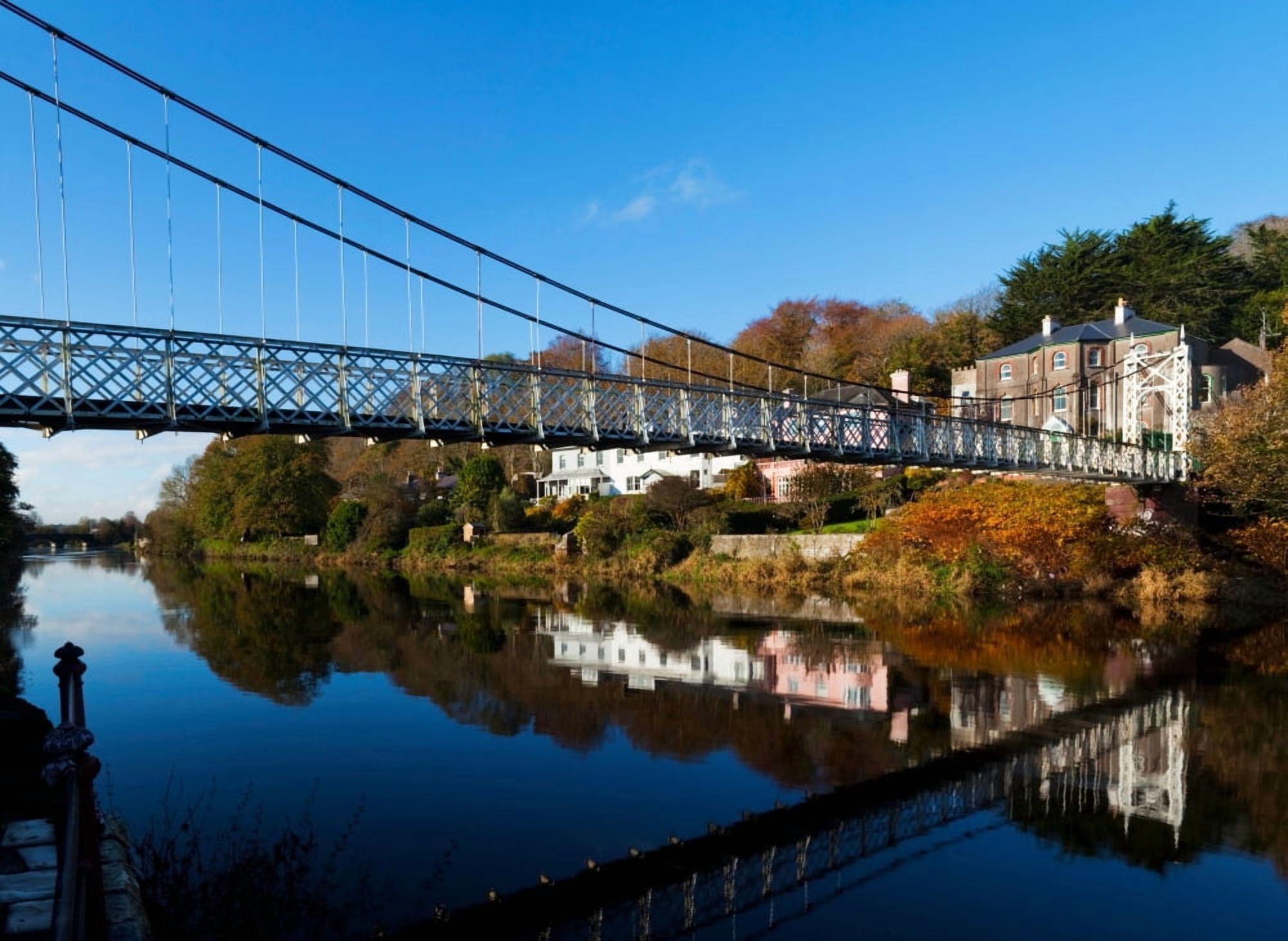 Bridge across a river Dalys Bridge River Lee Mardyke Cork County Cork Republic Of Ireland Canvas Art - Panoramic Images (27 x 9)