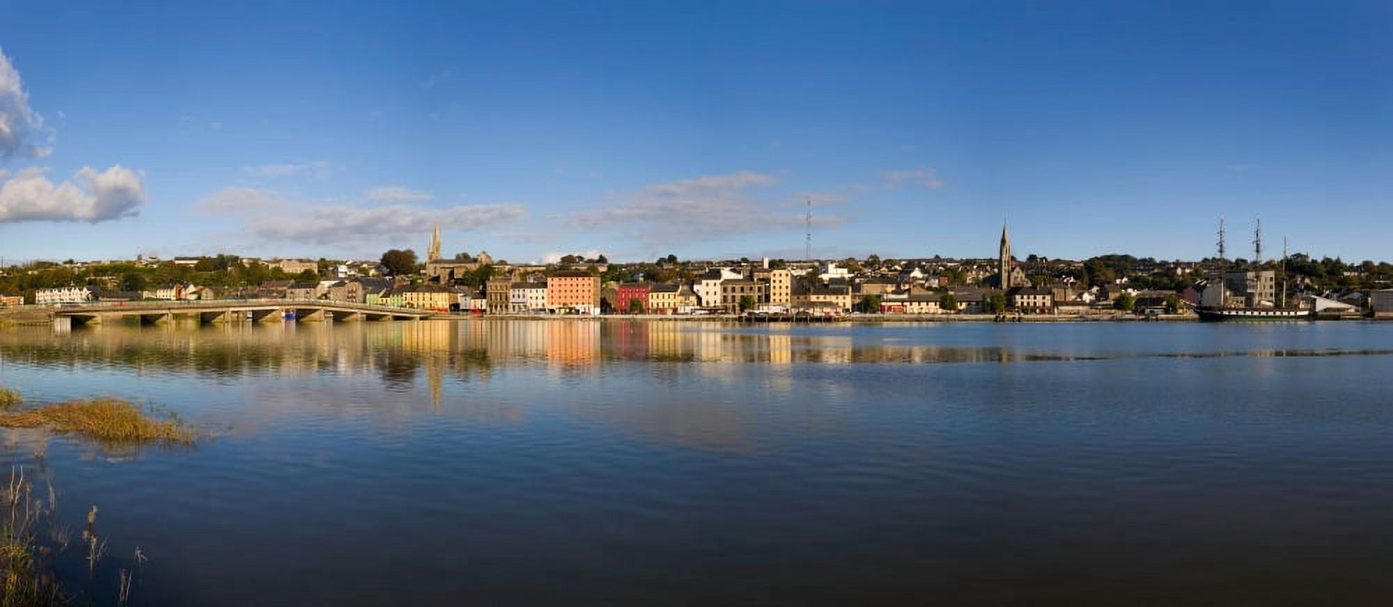 Bridge across a river New Ross River Barrow County Wexford Republic of Ireland Canvas Art - Panoramic Images (27 x 9)