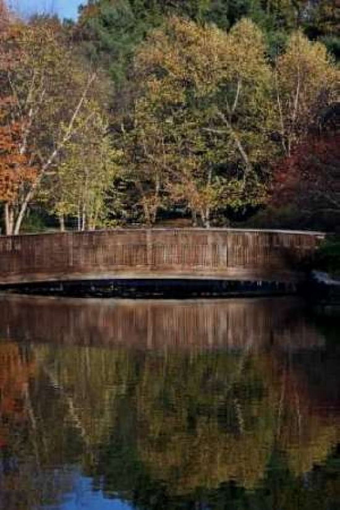 Bridge in Fall I Canvas Art - Tammy Putman (20 x 28)