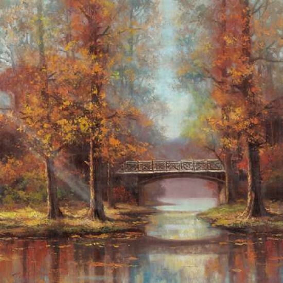 Bridge of Peace I Canvas Art - TC Chiu (24 x 24)