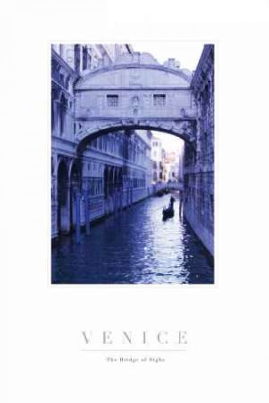 Bridge of Sighs VI Canvas Art - John Warren (24 x 36)