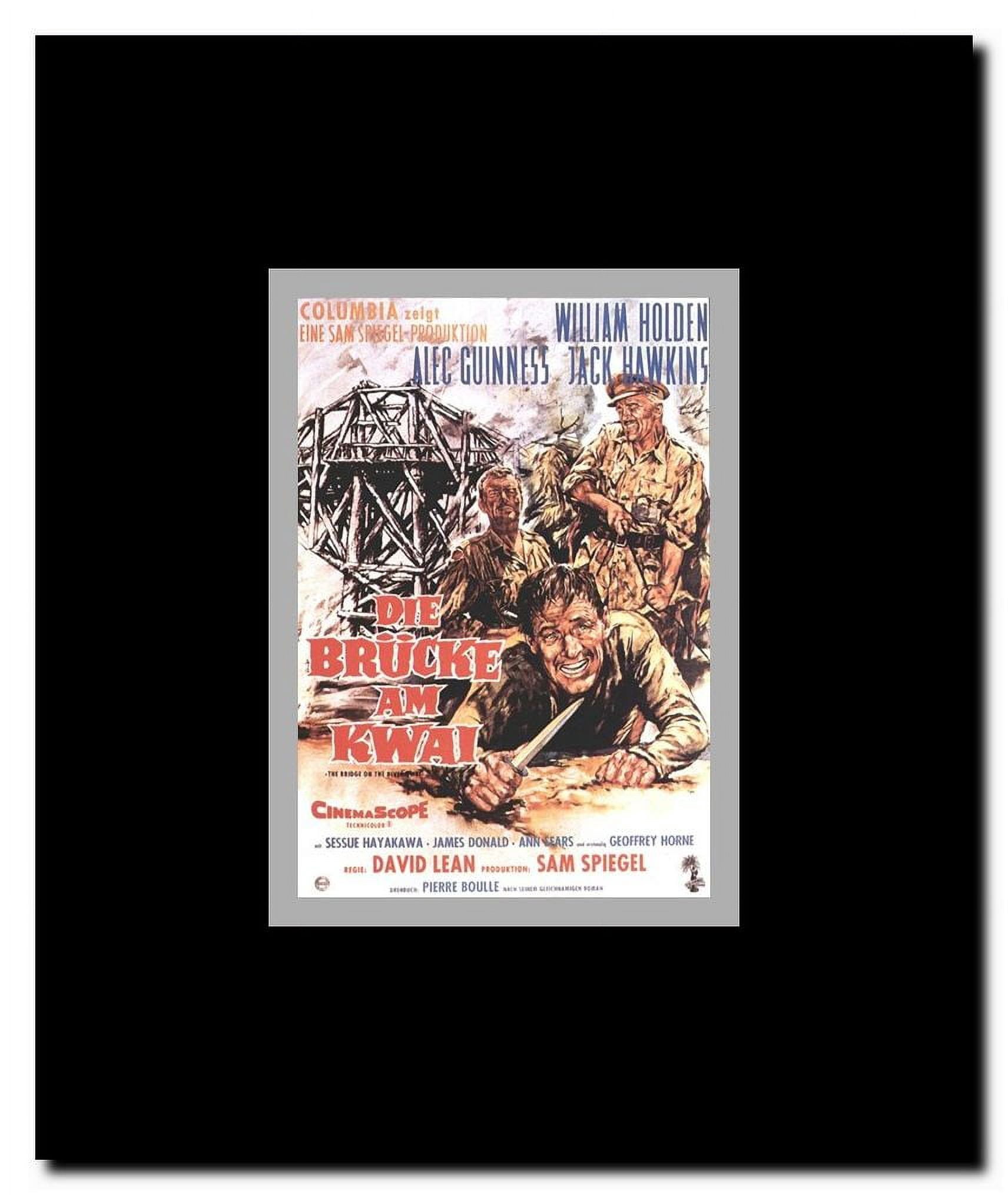 Bridge on the River Kwai Framed Movie Poster