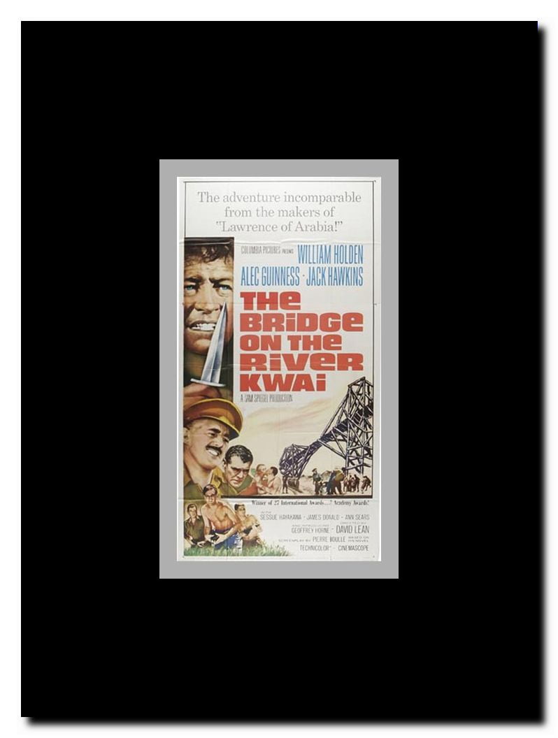 Bridge on the River Kwai Framed Movie Poster