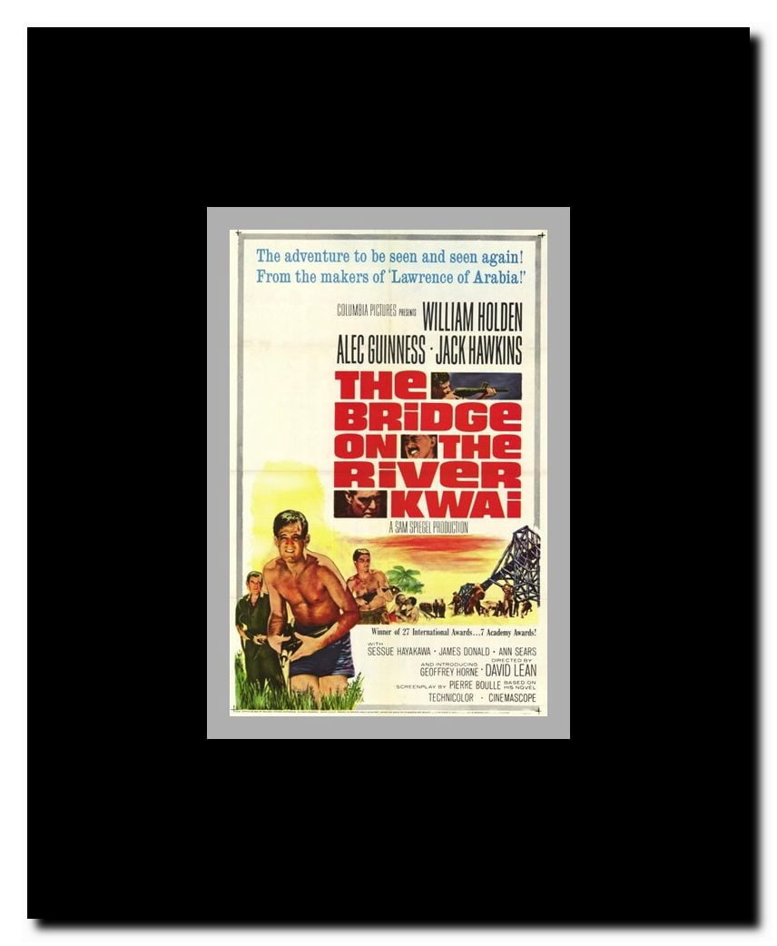 Bridge on the River Kwai Framed Movie Poster