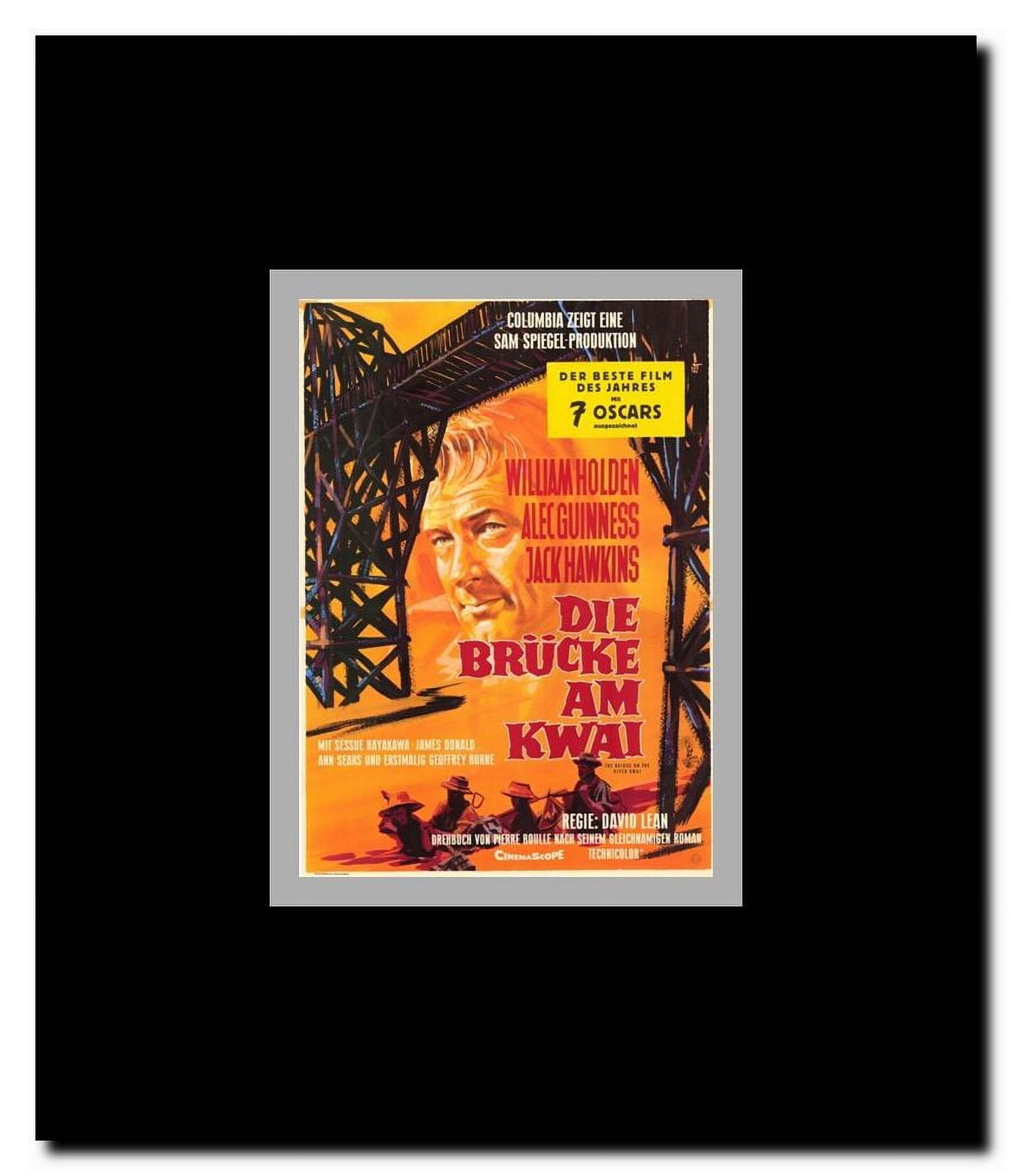 Bridge on the River Kwai Framed Movie Poster