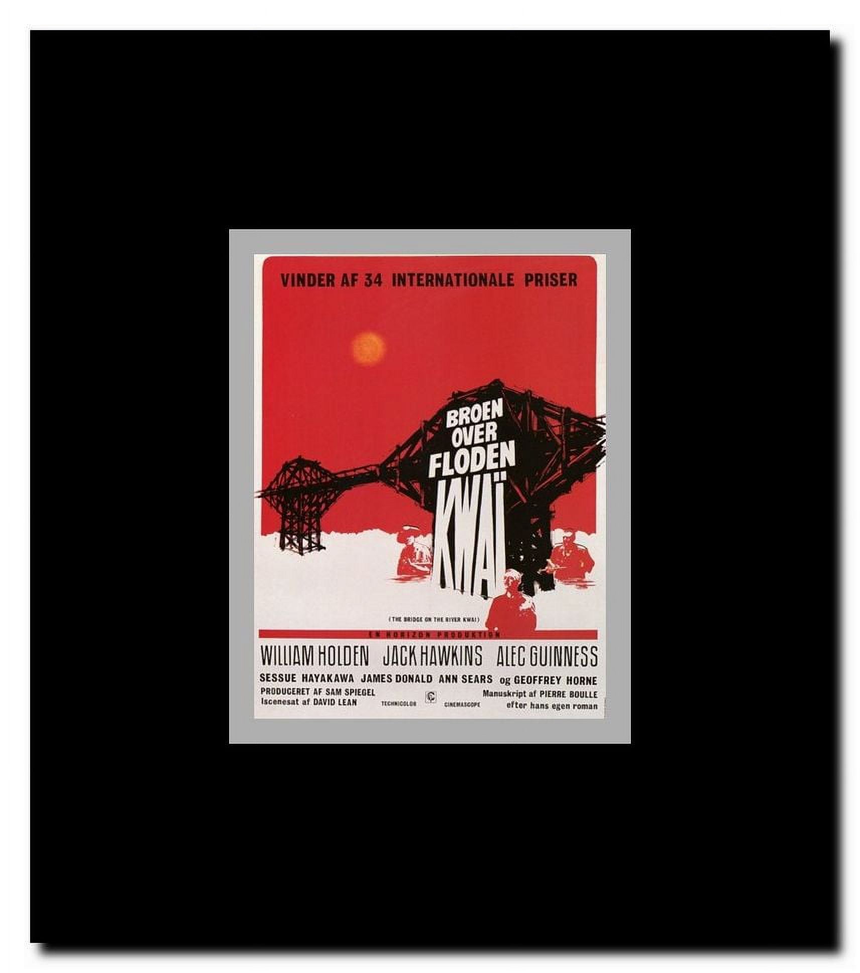 Bridge on the River Kwai Framed Movie Poster