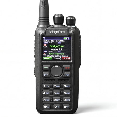 BridgeCom Maverick Dual Band DMR/Analog Radio