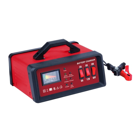 Bridgeland 2/6 Amps 6/12 Volts Self-resetting Circuit Breaker Battery Charger