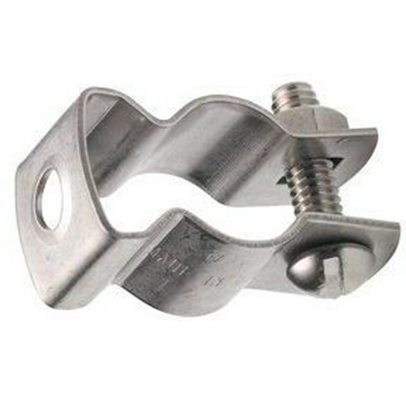 Bridgeport 2150, #5, 2"" Rigid/EMT, Steel, Conduit Hanger with Bolt & Nut, 1pc