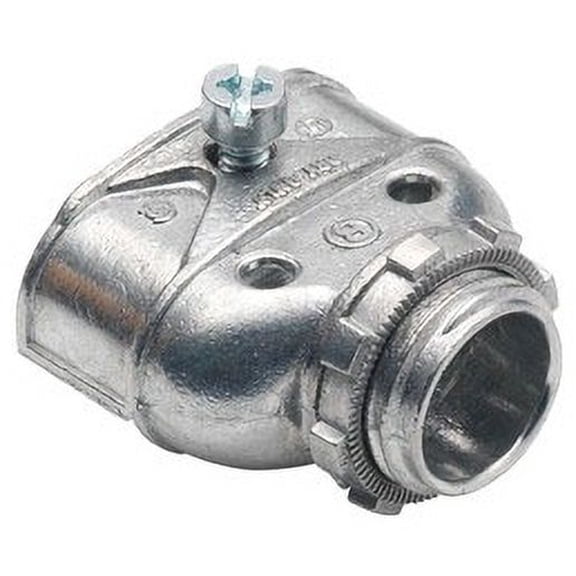 Bridgeport 601-DC2 3/8 DPLX BX Connector 1/2IN DUPLEX Connector.