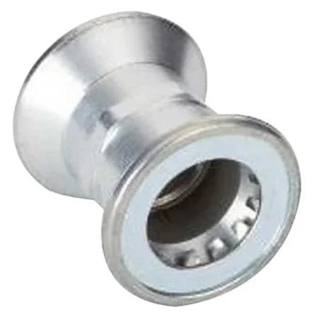 Bridgeport Fittings 261-Mb Emt Coupling, 3/4 In, Push-On, Zinc Alloy, Plain