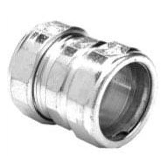 Bridgeport Fittings 263-US, EMT Coupling, 1-1/4In Usa Steel Emt Comp Cplg, 1 PC