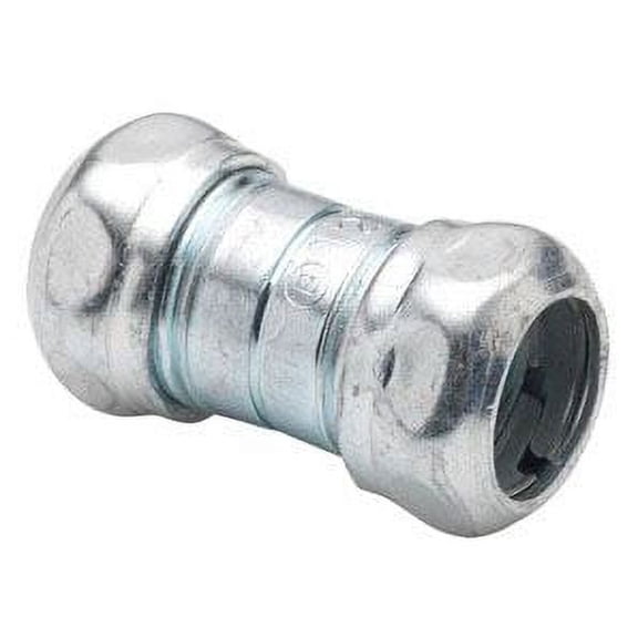 Bridgeport Fittings 268, EMT Coupling, 3-1/2In Steel Comp Cplg, 1 PC