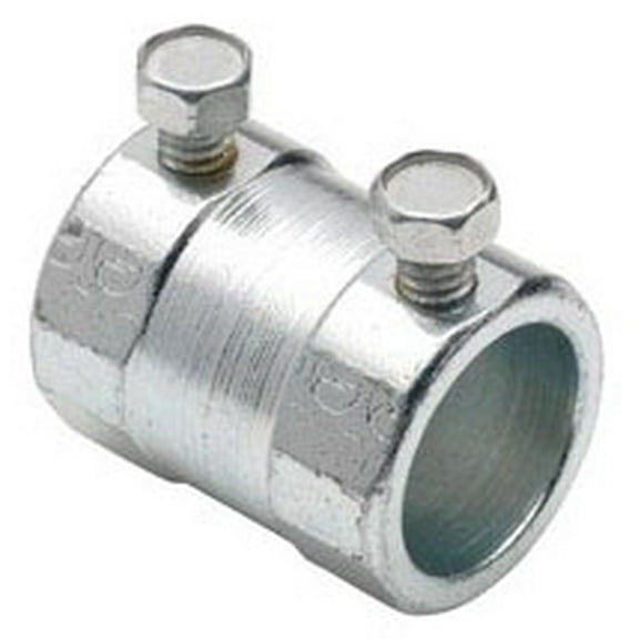 Bridgeport Fittings 3604, Conduit Coupling, 1 1/2In Mal Ss Cplg Rgd, 1 PC
