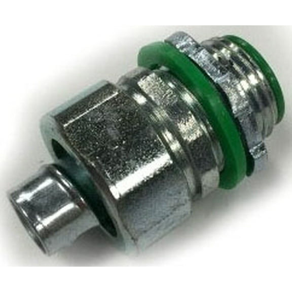 Bridgeport Fittings 432-SLTI, Liquidtight Conduit Connector, 1In Fe Ins, 1 PC