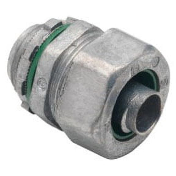 Bridgeport Fittings 434-LT2, Liquidtight Conduit Connector, 1-1/2 Lqdt., 1 PC