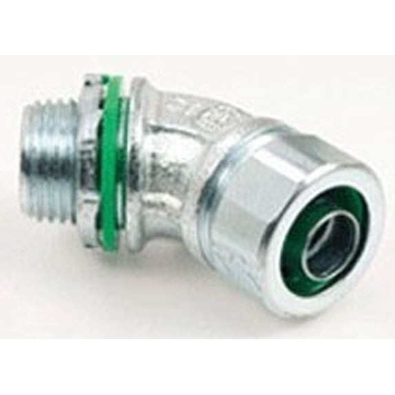Bridgeport Fittings 451-SLTI, Liquidtight Conduit Connector, 3/4In Fe, Ins, 1 PC