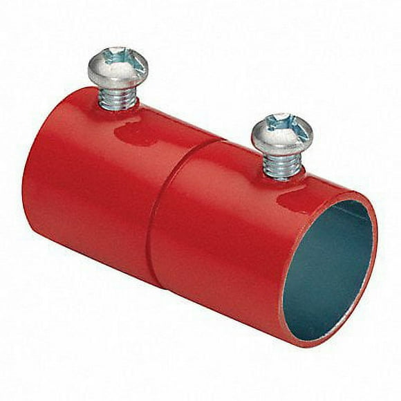 Bridgeport Fittings Set Screw Coupling,EMT,Steel,3/4" Trade 241-SR