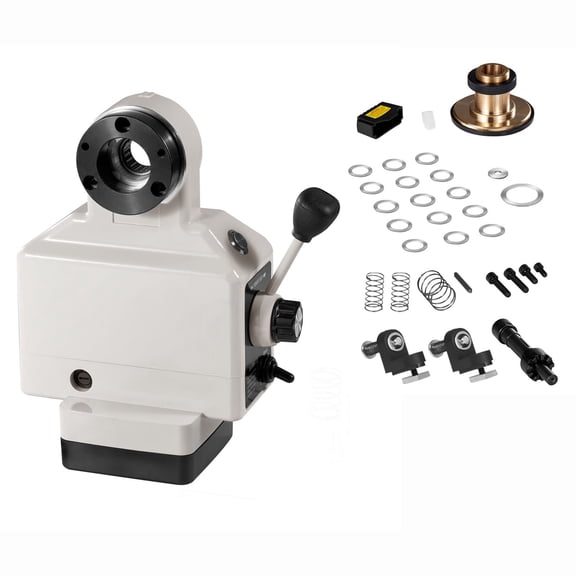 Bridgeport Milling Machine Power Feed, 450 in-lb Torque, 0-200 RPM Variable Speed, 120V Knee Mill Feeder for 5/8" Shaft