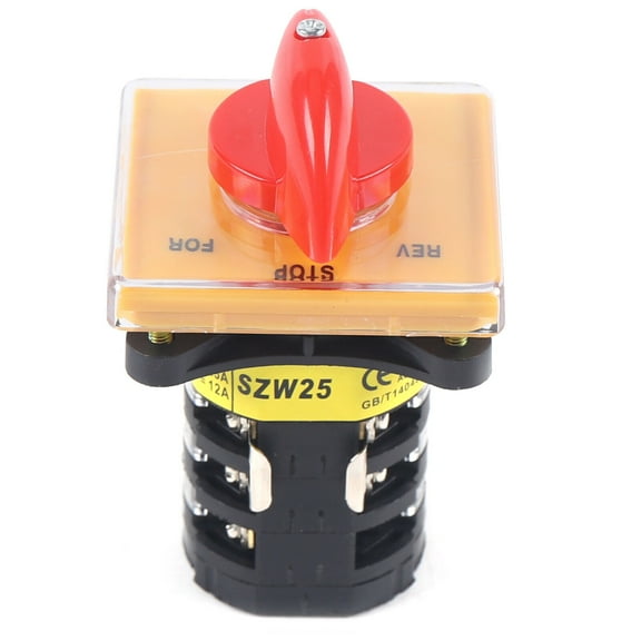 Bridgeport Milling Machine Switch Forward & Reverse 3 Phase Motor Mill Switch Plastic + Metal