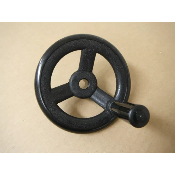 Bridgeport type M1413 FINE FEED HANDWHEEL B125 B126 1/2" ID plastic 4 7/8" OD