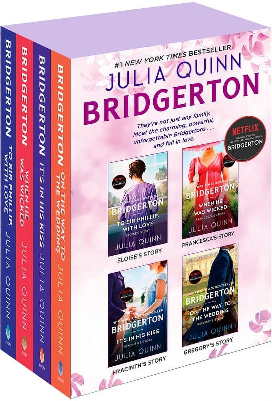 Bridgerton Boxed Set 5-8: To Sir Phillip, with Love / When He Was Wicked / It's in His Kiss / On the Way to the Wedding (Paperback)