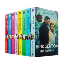 Bridgerton Family Book Series Complete Books 1 - 8 Collection Set by Julia Quinn NETFLIX