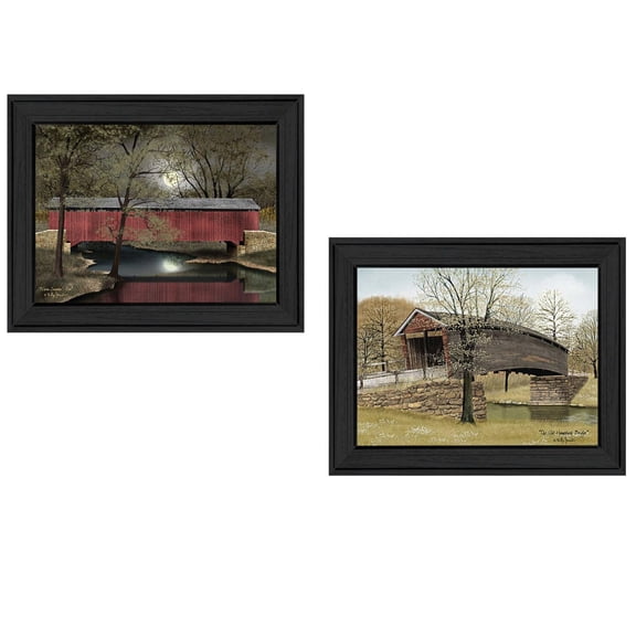 Trendy Decor 4U Bridges Framed Wall Art With Multi Finish V167-405